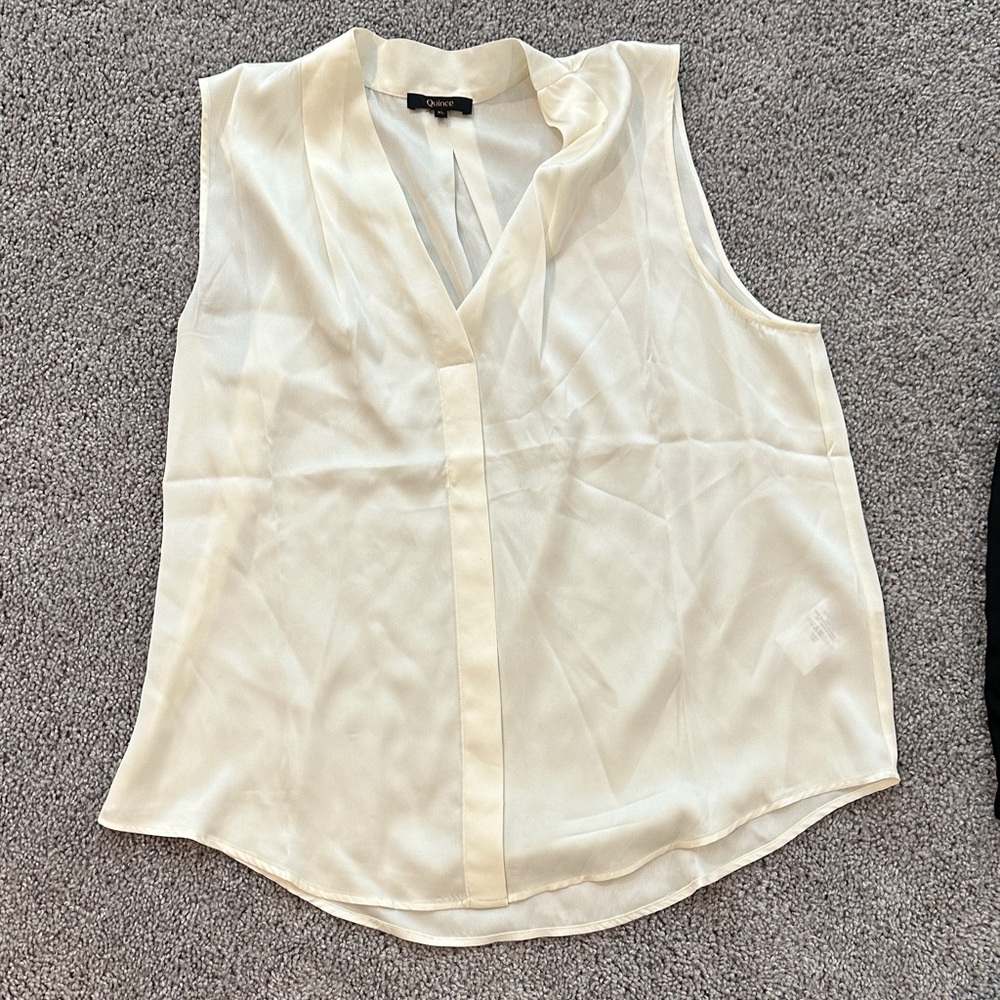 Quince Sleeveless Blouse